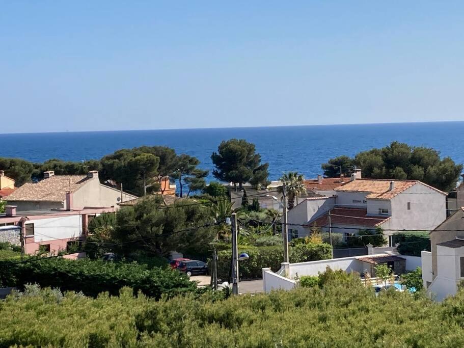 Appartement 2 Chambres Terrasse Vue Mer Carry-le-Rouet Exterior photo